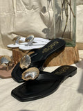 Summer breeze black sandal